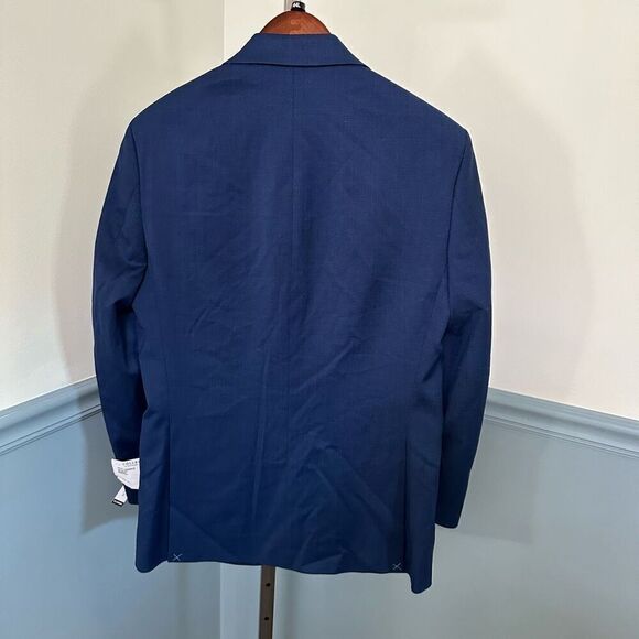 NWT Collection jay Michael Strahan Classic Fit Wool Blend Blazer Jacket Size 38R - Picture 5 of 5